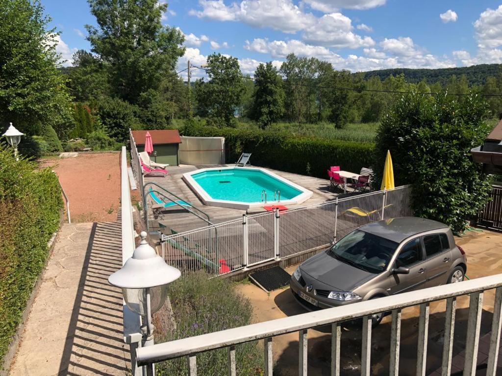 Maison/Gite Familial Dans Le Jura A 200M Du Lac Avec Piscine Privee Marigny  Exterior foto